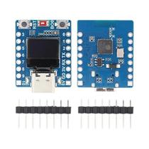 Placa De Desenvolvimento ESP32-C3 WiFi Bluetooth Com Antena De Cerâmica E Tela OLED De 0,42