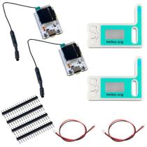 Placa De Desenvolvimento Esp32 Lora V3, 2 Conjuntos De 868mhz 915mhz Sx1262 0.96 Display Oled Bt