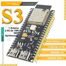 Placa De Desenvolvimento ESP32-S3-DevKitC-1 42 Pinos Módulo BT 24G Wifi 8MB PSRAM 16MB FLASH Para Placa De Desenvolvimento ESP32-S3-DevKitC-1 42 Pinos Módulo BT 24G Wifi 8MB PSRAM 16MB FLASH Para