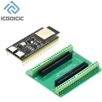 Placa De Desenvolvimento ESP32 S3 Módulo Wifi BT 2.4G Kit De Adaptador De Expansão Tipo-C 44Pin Placa De Desenvolvimento ESP32 S3 Módulo Wifi BT 2.4G Kit De Adaptador De Expansão Tipo-C 44Pin