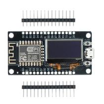 Placa de Desenvolvimento ESP8266 NodeMCU com Display OLED de 0,96 Polegadas - Módulo WiFi ESP-12F