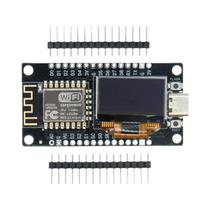 Placa de Desenvolvimento ESP8266 NodeMCU com Tela OLED de 0,96" e Módulo WiFi CH340G ESP-12F