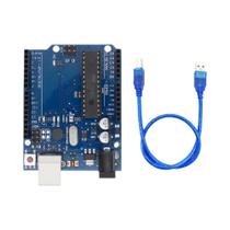 Placa de desenvolvimento mega328p uno r3 smd original ch340 chip 16mhz tipo-c usb