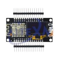 Placa De Desenvolvimento NodeMCU ESP8266 V3 Com Display OLED De 0,96 Polegadas, Módulo WiFi ESP-12F,