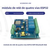 Placa De Desenvolvimento WiFi Bluetooth ESP32 Com Módulo De Fonte De Alimentação AC DC De 4 Canais Placa De Desenvolvimento WiFi Bluetooth ESP32 Com Módulo De Fonte De Alimentação AC DC De 4 Canais