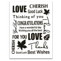 Placa de Emboss AM 10x15 - Love Cherish Placa de Emboss AM 10x15 - Love Cherish