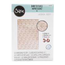 Placa de Emboss Sizzix Malha Geométrica Placa de Emboss Sizzix Malha Geométrica