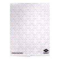 Placa de Emboss Sunlit - 11x14 Marroquino