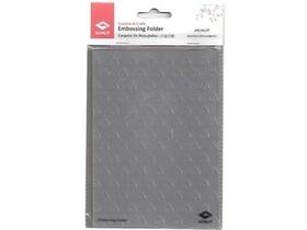 Placa de Emboss Sunlit - 13x18 Corações