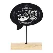 Placa De Enfeite Cachorro ATEF Placa De Enfeite Cachorro ATEF