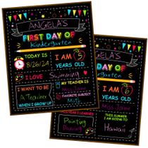 Placa de Escrita Dupla Face Melisheer 30x25 cm para Volta às Aulas Placa de Escrita Dupla Face Melisheer 30x25 cm para Volta às Aulas