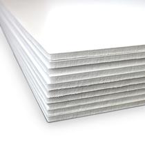 Placa de espuma Flipside Products 32x40cm, branca, pacote com 10