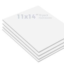 Placa de espuma Golden State Art 11x14 branca de 3 mm, pacote com 10