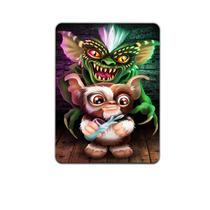 Placa de estanho retrô para decoração de parede Gremlin Gizmo 20x30 cm Iron Placa de estanho retrô para decoração de parede Gremlin Gizmo 20x30 cm Iron