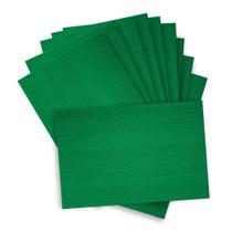 Placa de EVA Atoalhada Seller 60x40cm 1,5mm Kit 10 Unidades, Toque Macio, Lavável e Atóxica -