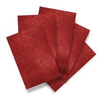 Placa de EVA Brilho Seller 60x40cm 1,5mm 5 Unidades, Glitter Integral, Lavável e Atóxica