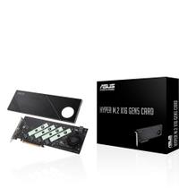 Placa de expansão ASUS Hyper M.2 x16 Gen5 para SSD NVMe M.2 Placa de expansão ASUS Hyper M.2 x16 Gen5 para SSD NVMe M.2