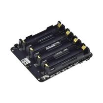 Placa De Expansão De Energia Móvel Dual Voltage 18650 V8 5V 3A 3V 1A Micro USB Para Arduino ESP32