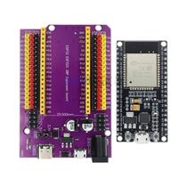 Placa De Expansão Dual Core ESP32 DevKitC 38 Pinos WiFi Bluetooth Tipo-C Micro USB CP2102