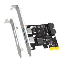 Placa de expansão GLOTRENDS U3055N 2 portas USB 3.0 tipo A 5Gbps