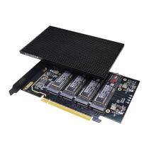 Placa de expansão KONYEAD PCIe 4.0 x16 para M.2 M-key NVMe x4