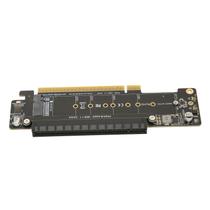 Placa de expansão PCIE X16 M.2 NVMeX2 PCIE 4.0 X16 a X8 X4 X4
