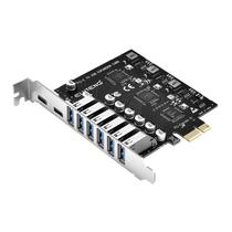 Placa de expansão USB 3.2 ELUTENG 8 portas PCI-e para USB C/A Placa de expansão USB 3.2 ELUTENG 8 portas PCI-e para USB C/A