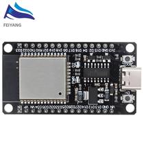 Placa De Expansão USB Dual Core ESP32 DevKitC-32 WiFi Bluetooth De Ultra Baixo Consumo CH340C CP2102 Placa De Expansão USB Dual Core ESP32 DevKitC-32 WiFi Bluetooth De Ultra Baixo Consumo CH340C CP2102