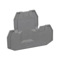 Placa de Extremidade para Borne SAK Duplo NSYTRACE24 2,5mm Cinza Schneider