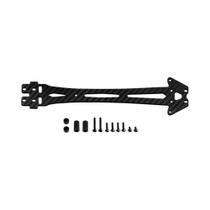 Placa De Fibra De Carbono Para Upgrade Do Carro RC Tamiya TT01 TT-01 1/10, Placa De Segundo Andar