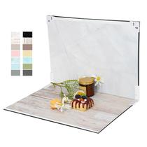 Placa de Fundo Fotográfica Yoocheese - 7 Peças com 14 Padrões - Tampo de Mesa