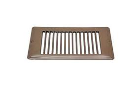 Placa de Grade de Ar AP Products 10x20 cm Marrom Placa de Grade de Ar AP Products 10x20 cm Marrom