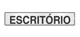 Placa de identificação Escritório INDIKA