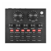 Placa De Interface De Audio Mxt Multifuncional Com Efeitos Para Live Streaming MX-V8 - 054.0001.00137