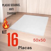 Placa de Isopor 16 UN 50x50 antichamas 10 mm melhor da categoria isolamento acústico 1 cm