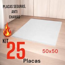 Placa de Isopor 25 UN 50x50 antichamas 6 metros de cobertura melhor da categoria isolamento acústico Placa de Isopor 25 UN 50x50 antichamas 6 metros de cobertura melhor da categoria isolamento acústico