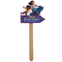 Placa De Jardim Encanto Mdf Decorativo Anivesário Festa