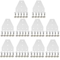 Placa de junção de suporte de canto em forma de T, alumínio 3030 de 5 furos