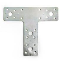 Placa de Junção em T 40x95x150x2,5mm Placa de Junção em T 40x95x150x2,5mm