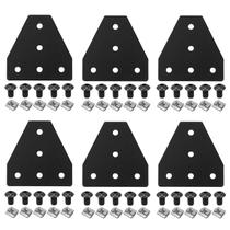 Placa de junta de suporte de canto em forma de T com 5 furos para a série 4040 Placa de junta de suporte de canto em forma de T com 5 furos para a série 4040