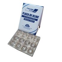 Placa De Kline Vidro Com 12 Escavacoes (Cral) Placa De Kline Vidro Com 12 Escavacoes (Cral)