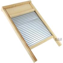 Placa de Lavagem Ematik Wooden - Chapa Galvanizada para Roupas Placa de Lavagem Ematik Wooden - Chapa Galvanizada para Roupas