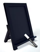 Placa de lousa Better Office Products em madeira rústica 9,5x14cm