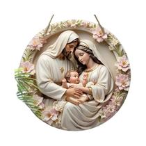 Placa De Madeira Decorativa De Natal Para Inverno, Guirlanda Plana 2D Para Pendurar Na Porta Da Placa De Madeira Decorativa De Natal Para Inverno, Guirlanda Plana 2D Para Pendurar Na Porta Da
