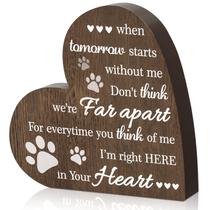 Placa de madeira para animais de estimação, presente de lembrança de luto de Maitys Placa de madeira para animais de estimação, presente de lembrança de luto de Maitys