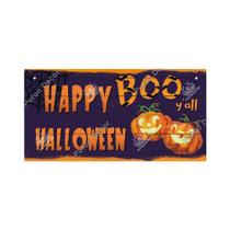 Placa De Madeira Para Porta De Halloween, Pingente Decorativo Com Abóbora, Fantasma E Morcego, Placa De Madeira Para Porta De Halloween, Pingente Decorativo Com Abóbora, Fantasma E Morcego,