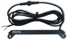 Placa de matrícula Light Red Flag Robotics Universal 12V