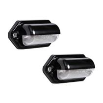 Placa de matrícula Light True Mods Black Boat Trailer LED 12V Placa de matrícula Light True Mods Black Boat Trailer LED 12V