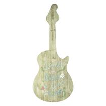 Placa de MDF Decorativa ''Guitarra'' 19x44 - D'Rossi