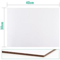 Placa de MDF para pintura em Tecido 30x40cm Placa de MDF para pintura em Tecido 30x40cm